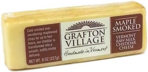 Maple Smoked Cheddar, 8 oz (4 pack)