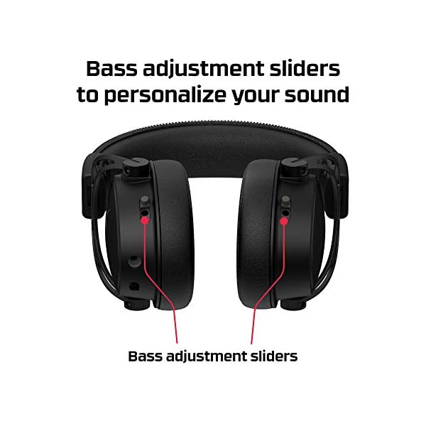 HyperX-Cloud-Alpha-S-PC-Gaming-Headset-71-Surround-Sound-Adjustable-Bass-Dual-Chamber-Drivers-Breathable-Leatherette-Memory-Foam-and-Noise-Cancelling-Microphone-Blackout-HX-HSCAS-BKWW HyperX Cloud Alpha S Blackout – PC Gaming Headset, 7.1 Surround Sound, Adjustable Bass, Dual Chamber Drivers, Chat Mixer…