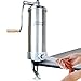 New Age Living Vertical Sausage Casing Stuffer | 3L 8lbs Capacity | Stainless Steel Construction With Metal Gears | 3 Year Warranty