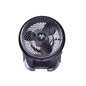 Vornado 630-E 630B 630 laufruhiger Raumventilator, 60 W, 230 V, Schwarz