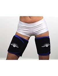 Muslo Slimmer Body Wrap Cinturones de sauna (2 unidades) Fat Burning Body Shaper Wraps para muslos, celulitis, y parte superior Armas