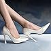 12 Pairs High Heel Protectors Heel Repair Caps Rubber Heel Stoppers Covers to Repair Shoe Reduce Noise Perfect for Any Wedding or Event Protecting Heels from Grass, Gravel, Bricks, and Cracks (4 Size)
