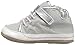 Robeez Girls' Hadley High Top Sneaker, Grey, 12-18 Months M US Infant