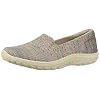 Skechers-Womens-Reggae-Fest-Wicker-Engineered-Knit-Twin-Gore-Slip-on-Willows-Loafer-Flat