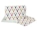 American Greetings Christmas Gift Wrapping Paper Sheets with Gridlines Bundle, 12 Sheets; Lettering, Reindeer and Plaid