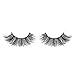 LASHVIEW 3D False Eyelashes Soft Black Handmade Natural Look Eye Lashes Fake Eyelashes 3 Pairs (033)