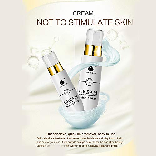 Huangou New Whitening Painless Hair Removal Private Parts Underarm Hair Removal (0.22Ib, White) - Thumbnail 2