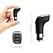 ALZN Car Charger, Quick Charge 3.0 Technology 30W 3 Smart Port USB Car Charger (Black)