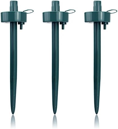 3PCS Adjustable Flow Rate Drip Watering Spikes Device, Plate Automatic Drip Watering Self-Watering For Vacation Plant Watering For Home, Office and Garden