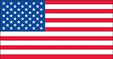 Accuform Signs LHTL675 Reflective Adhesive Vinyl Flag Helmet Sticker, AMERICAN FLAG, 1-1/2