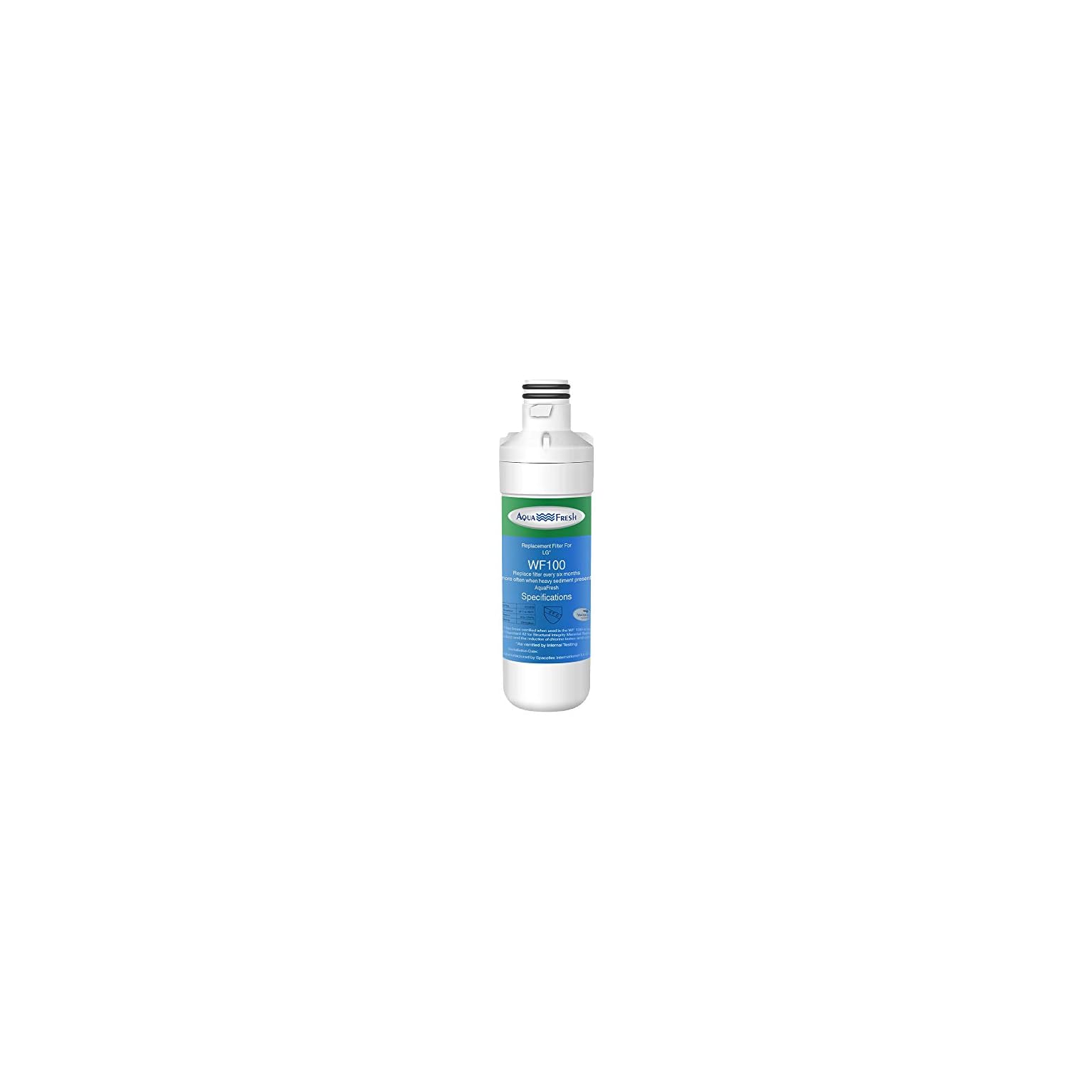 Aqua Fresh WF100 Refrigerator Water Filter, Replacement for LG LT1000P