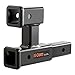 CURT 45792  Dual Receiver Trailer Hitch Ball Mount, 2-Inch, 3,500 lbs. primary
