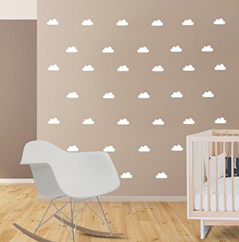 Clouds Wall Decals, Cloud Wall Decals, Cloud Decals, White cloud decals, cloud vinyl wall decals, cloud stickers, cloud wall stickers