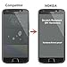 Moto E4 Screen Protector, NOKEA [Tempered Glass] with [9H Hardness] [Crystal Clear] [Easy Bubble-Free Installation] [Scratch Resist] for Motorola Moto E 4th Generation (2 PACK)
