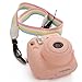 Woodmin Adjustable Shoulder Belt for Fujifilm Instant Mini Camera, Polaroid Camera, Digital Camera, Nikon Camera, Cannon Camera, Samsung Camera(Rainbow)