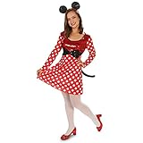 Red & White Mouse Dress Adult Costume
