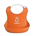 BABYBJORN Soft Bib - Orange/Turquoise (2 Pack)