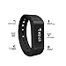 Next-shine Activity Tracker Bluetooth 4.0 Pedometer with Multi-fonctions ,Black