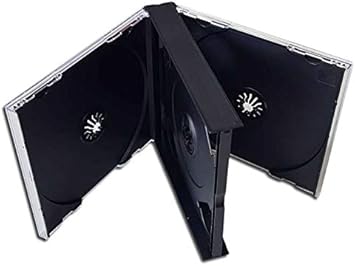 10 Cajas para Triple CD -GRUESAS- / Ref.2082: Amazon.es: Electrónica