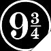 Harry Potter Inspired 9 3/4 Vinyl Decal Sticker # 828 (4