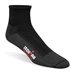 Wigwam Ironman Triathlete Pro Quarter Socks - Black, Medium