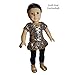 American Girl Truly Me Golden Sparkle Outfit for 18