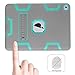 iPad Air 2 Case TOPSKY(TM)[Kickstand Feature],Shock-Absorption / High Impact Resistant Hybrid Three Layer Armor Defender Full Body Protective Case Cover with Stylus and Screen Protector,Grey/Green