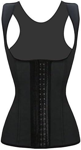 Fierce Honey Women's Latex Waist Training Abdominal Vest, Black, Small by Fierce Honey