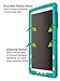 Bobj Rugged Case for Samsung Galaxy Tab A 10.1, SM-T580, SM-T585, (Does not fit S-Pen Models) - BobjGear Custom Fit - Patented Venting - Sound Amplification - BobjBounces Kid Friendly (Turquoise)
