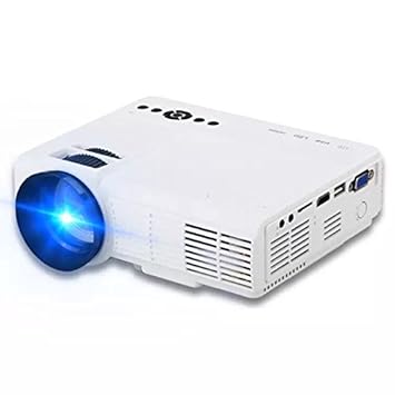 QAIYXM Proyector LED 720P Full-HD Mini proyector 800 * 600 ...