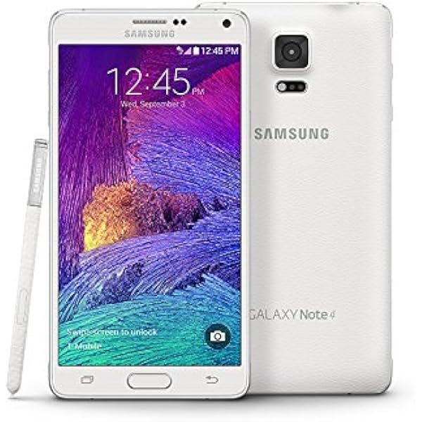Amazon Com Samsung Galaxy Note 4 N910t 32gb T Mobile 4g Lte Smartphone White