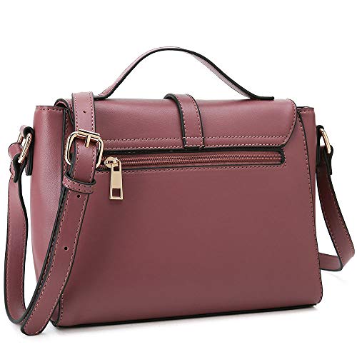 Ladies Designer Purses Cross Body Handbags Trendy Bags for Women Shoulder Bags (Purple) - Thumbnail 2