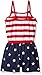 The Children's Place Girls' Americana Romper