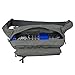 Oxpecker Waist Pack Bag with Rain Cover, Waterproof Fanny Pack for Men&Women, Workout Traveling Casual Running Hiking Cycling, Hip Bum Bag with Adjustable Strap for Outdoors (gray)