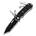 Pocket Folding Knife, RegerKnife 6 Multi-Function Knife with Clip, 8Cr13MoV Steel Blade, High-Hardness G10 Handle, Belt Clip, Storage Bag, Perfect for Camping, Hunting, Fishing