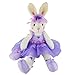 BSTAOFY WEWILL Ballerina Bunny Stuffed Animal Original Adorable Soft Plush Toys Rabbit Doll Gift for Kids Birthday Valentines Christmas Festivals, 23-Inch (Purple)