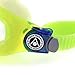 Aqua Sphere Seal Kid 2 Youth Swim Mask - Clear Lens, Lime + Blue Frame - UV Protection, Anti-Fog Swim Goggles for Kids