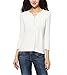 Women's V-neck 3/4 Sleeve Organic Bamboo T-shirt Henley Top