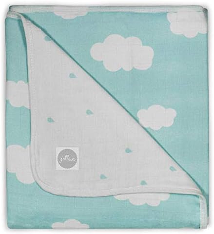 Jollein 521-511-65055 Suctioned top, 75 x 100 cm, Clouds Jade