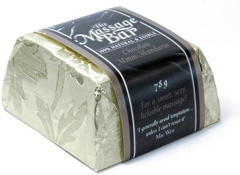 The Massage Bar for a Sensual Sweet Sexy Lickable Edible Massage (Chocolate Mmm Mandarin)