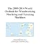 The 2009-2014 World Outlook for Woodworking Mortising and Tenoning Machines - Icon Group
