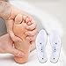 Acupressure Magnetic Massage Foot Therapy Reflexology Pain Relief Shoe Insoles 2 Pairs Washable One Size Fits All Men and Women