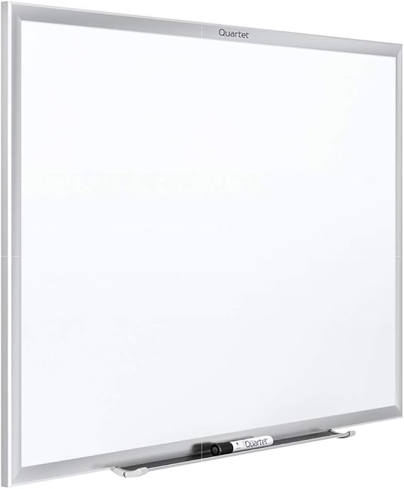 Quartet Standard Whiteboard, 8 X 4', Silver Aluminum Frame