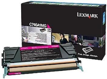 Lexmark C746 Toner Cartridge - Magenta, Red