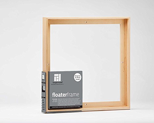 Ampersand Float Frame 7/8 inch Thin 16x20 Maple