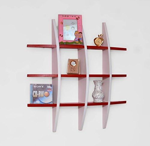 Onlineshoppee GLOBE9A Rack Shelf, Multicolour
