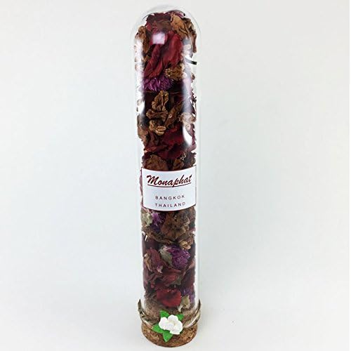 MONAPHAT The Beautiful Glass Bottle Design Decorative with THAI POTPOURRI Fragrance Potpourri #PR-0913