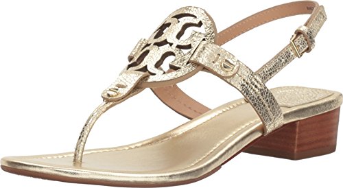 Tory burch miller 30mm sandal leather shoes (8.5, spark…