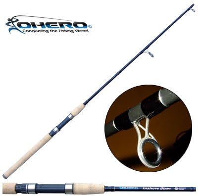 Amazon Com Ohero Inshore Slam Platinum Series 7 6 Medium Action Fast Tip Spinning Rod Spinning Fishing Rods Sports Outdoors