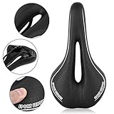 Ruixunte Mountain Bike Saddle Seat Comfortable Men Women Bicycle Cycling Soft Cushion Pad